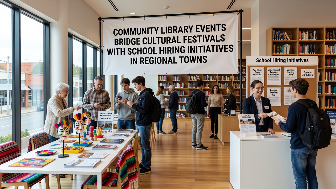 Regional Libraries Forge Connections Between Cultural Festivals and School Recruitment Drives
