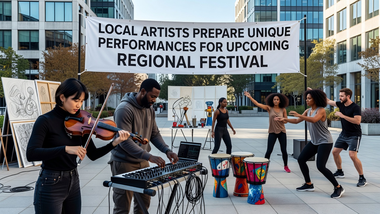 Local Artists Prepare Unique Performances for Upcoming Regional Festival
